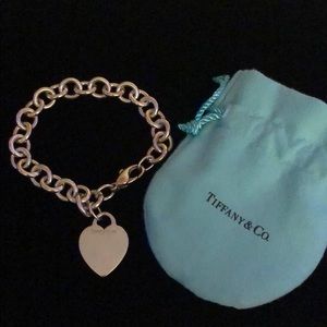 Tiffany & Co. Heart Tag Charm Bracelet
